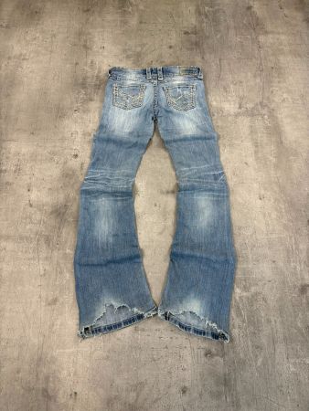Vintage Miss Me Style Bootcut Flared Low Waist Jeans (M)