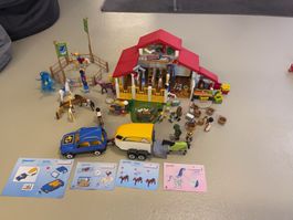 Playmobil grosser Reiterhof mit vielen..