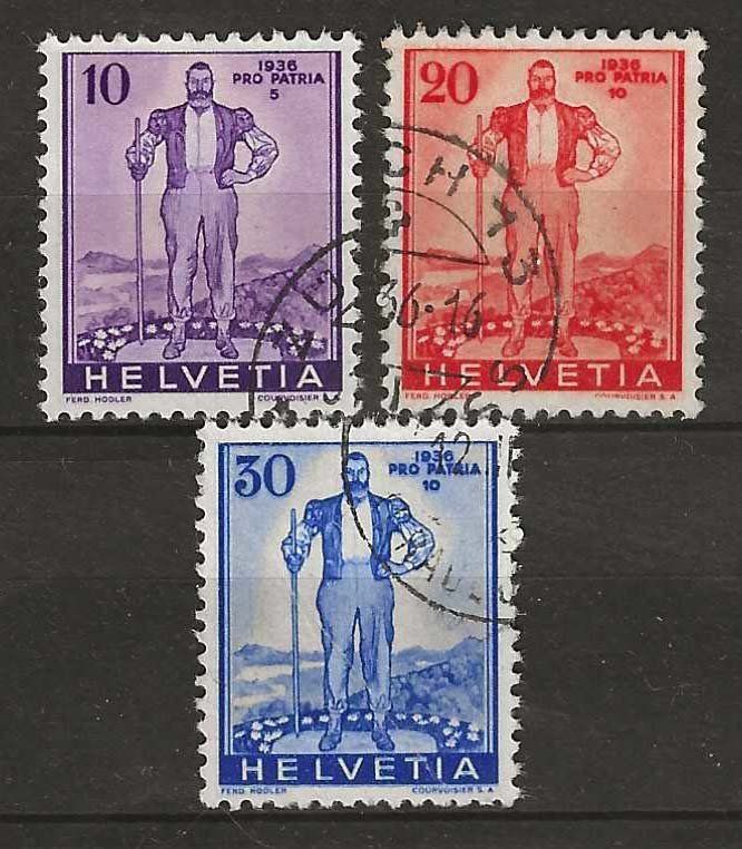 Tutti i francobolli: PP036 - Pro Patria 1936 obl. – Usato da Trélex venduto da Phil_Albert