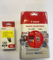 5 Stk. Canon PGI-550XLBK & CLI-551XL + 50 Blatt Fotopapier
