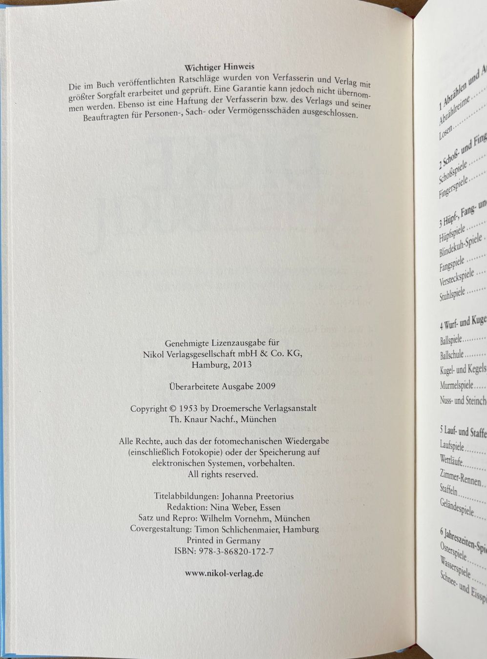 Libri: Das grosse dicke Spielebuch – Nuovo (secondo la descrizione) da Sarnen venduto da Livres 2