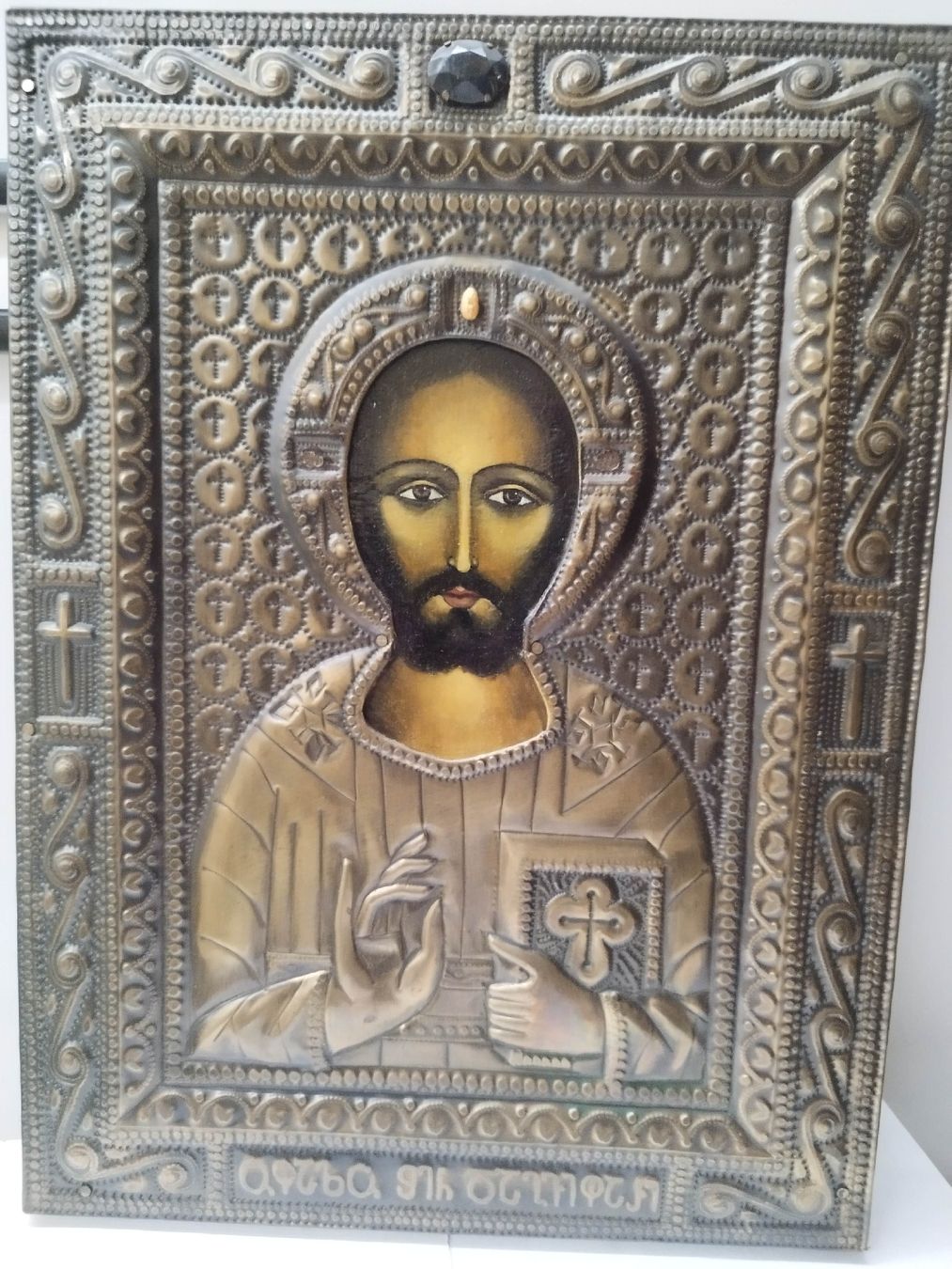 Dipinti: Ikone Christus Pantokrator – Usato da St. Gallen venduto da Hillsong