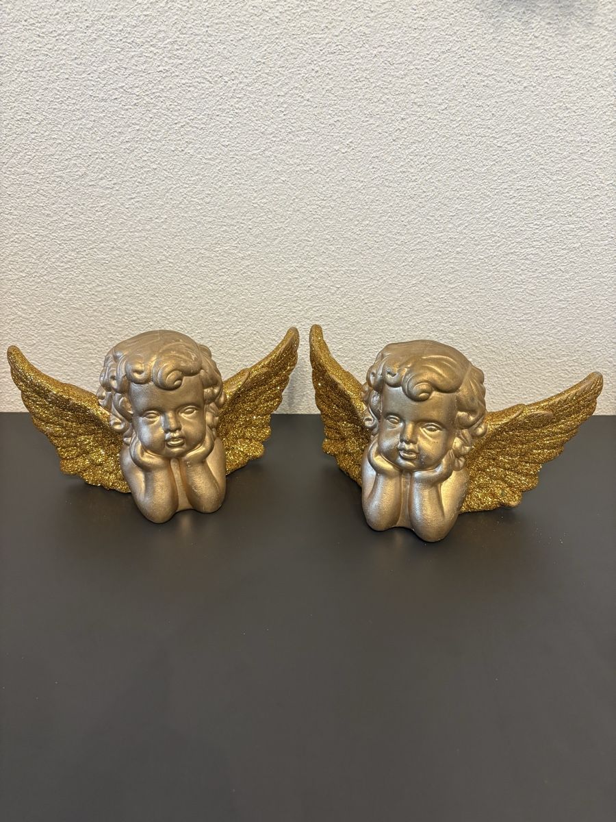 Statuette: 2x Goldene Engel Dekofiguren – Usato da Ettiswil venduto da joe_69vb