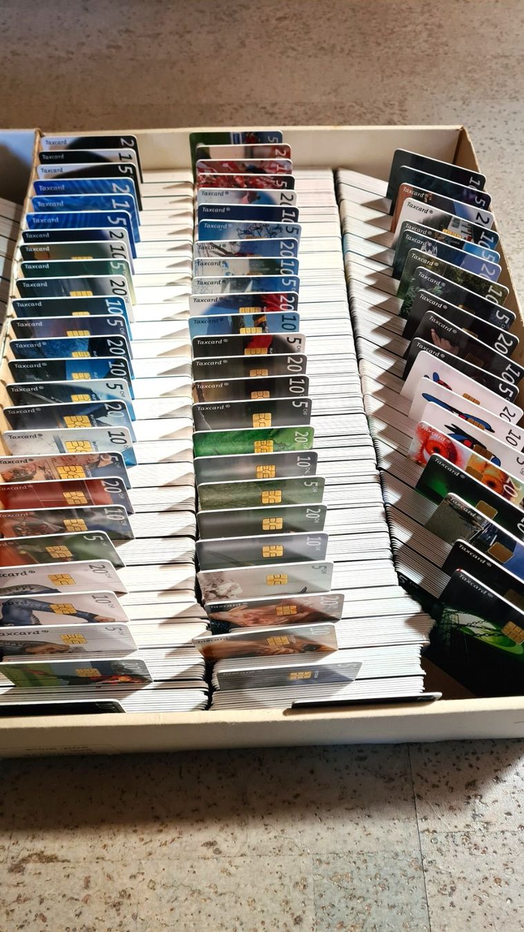 Schede telefoniche: Taxcard Sammlung – Usato da Saland venduto da V-Tour 3
