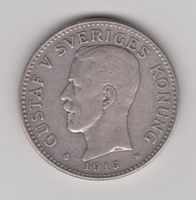 Schweden 2 Kronor 1915 W Gustaf V