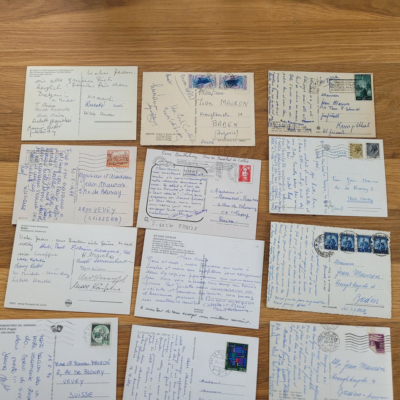 Cartoline postali: Lot De Cartes Postales – Usato da Biel/Bienne venduto da Destockweb 4