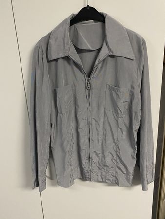 Jacke BELLISSIMA Oberteil silbergrau Gr. M ca. 38