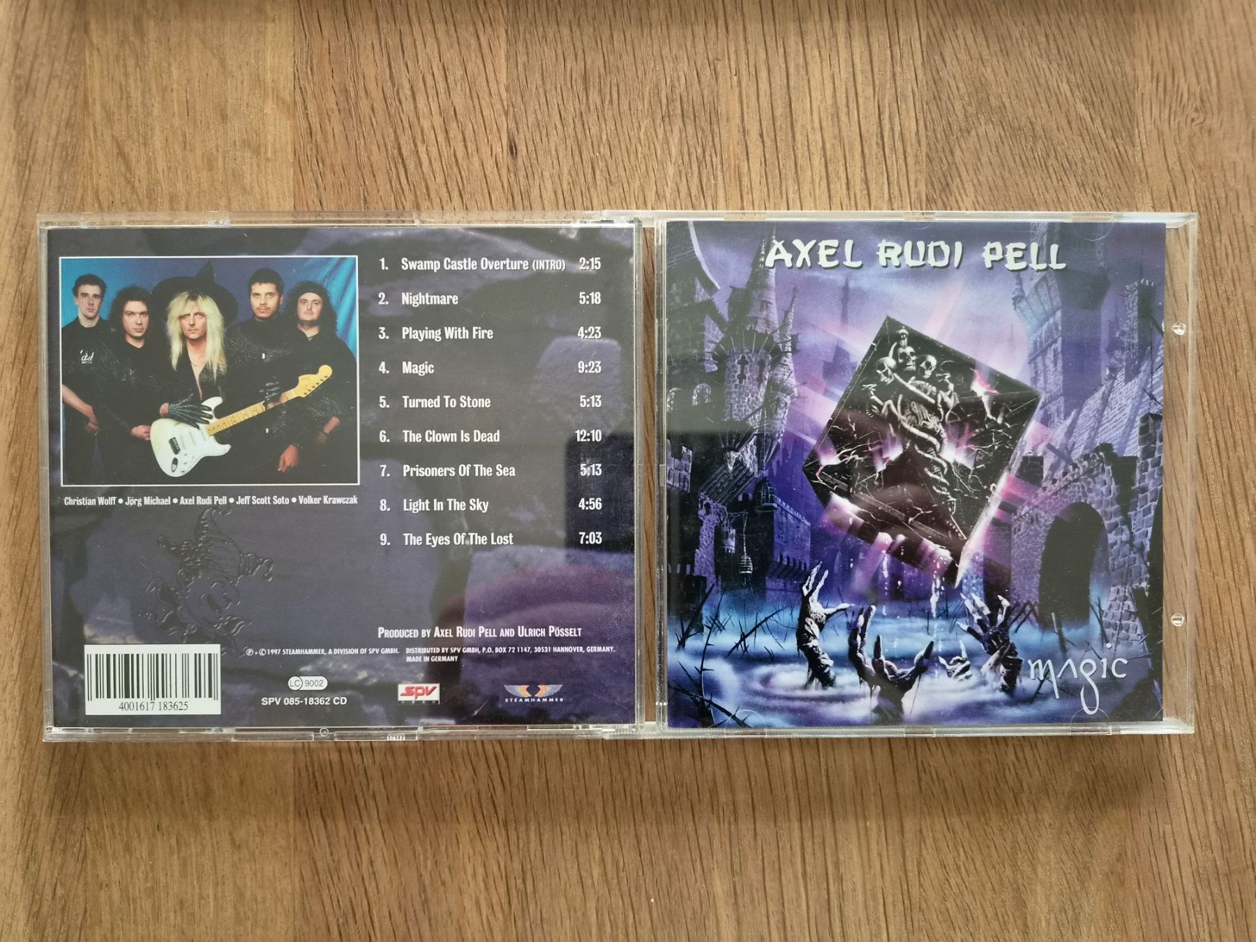 CD: CD Axel Rudi Pell - Magic, 1997 – Usato da Nebikon venduto da Harley-Davidson01
