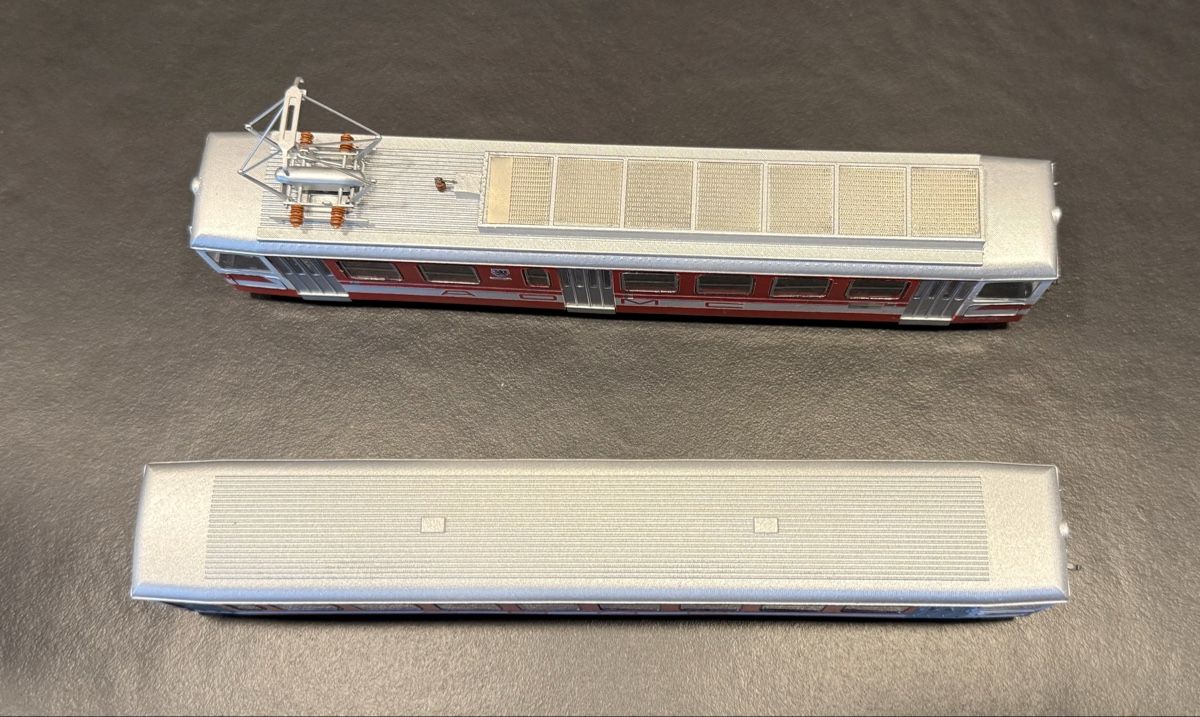Modellini di ferrovie: Rame AOMC Be 4/4 102+Bt 132 Digitsl DCC – Usato da Etagnières venduto da 1217juju 3