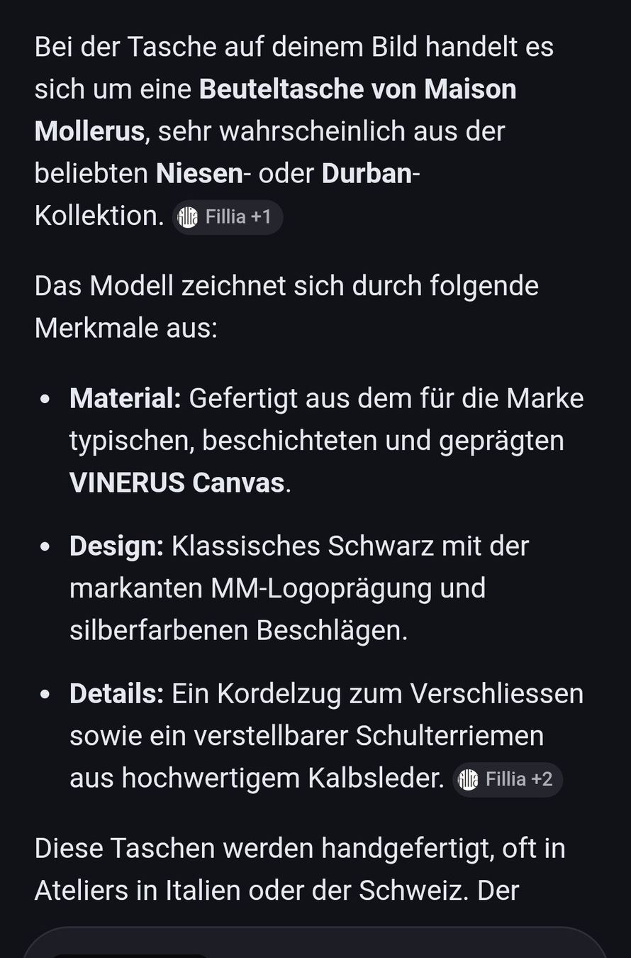 Maison Mollerus Borse da donna: Maison Mollerus Beuteltasche – Nuovo (secondo la descrizione) da Walchwil venduto da Zovello 5