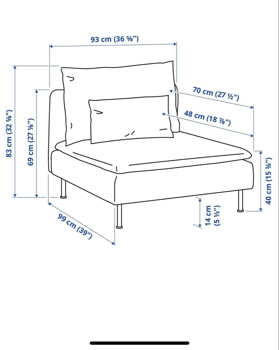 Sofas: Sofa / Hocker / SÖDERHAMN 2 Sitzelemente – Gebraucht aus Dietlikon von kyr_tf6p 4