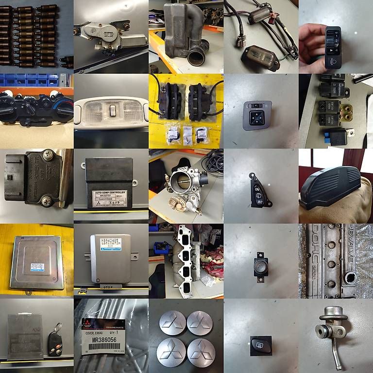 Componenti elettronici: Mitsubishi Eclipse 95-99 Anbauteile Schalter Relais etc – Usato da Dachsen venduto da PhantomDMOD