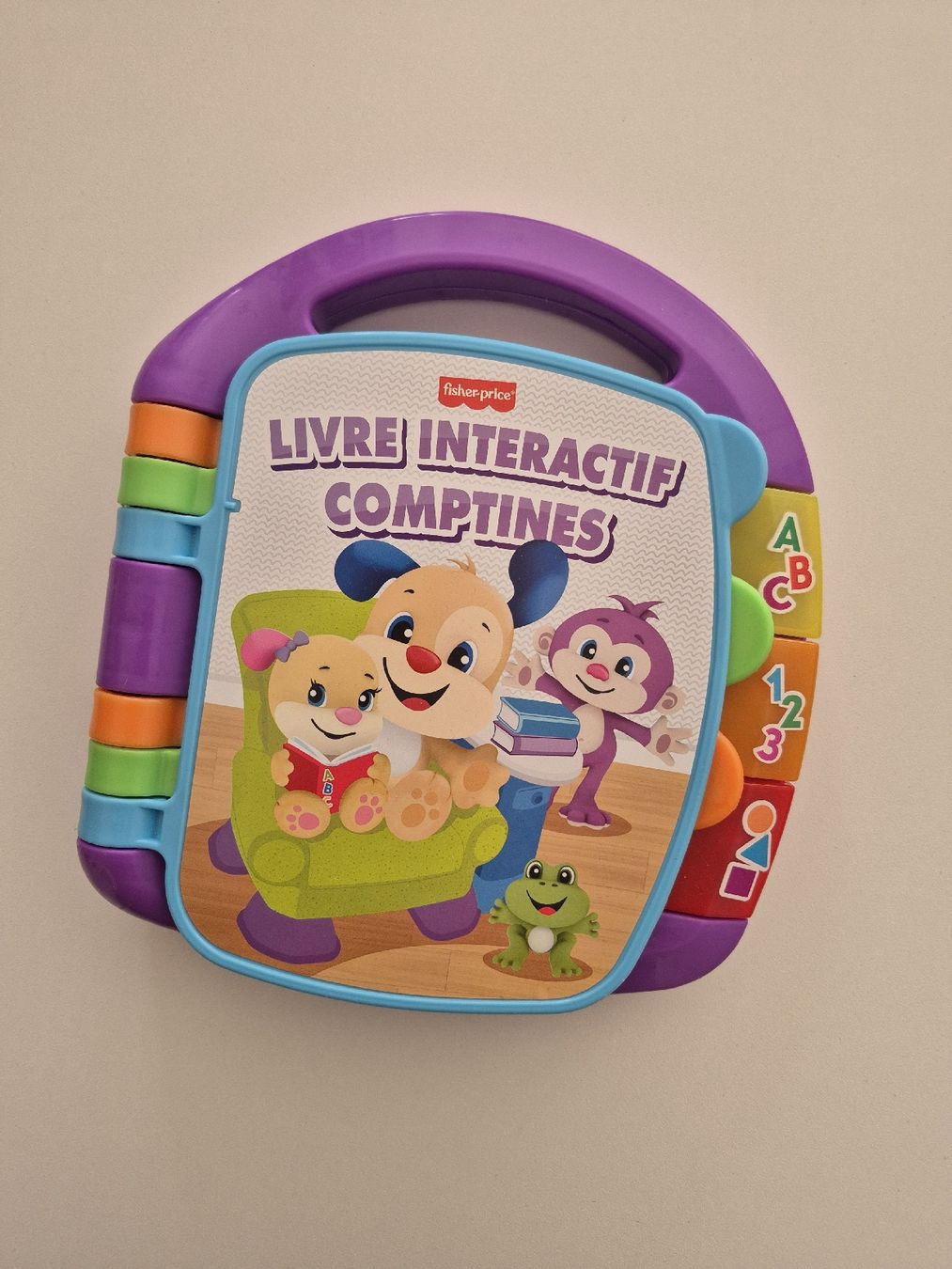 Fisher-Price Giocattoli: FISHER-PRICE - Livre interactif comptines – Usato da Riaz venduto da Murielbhs