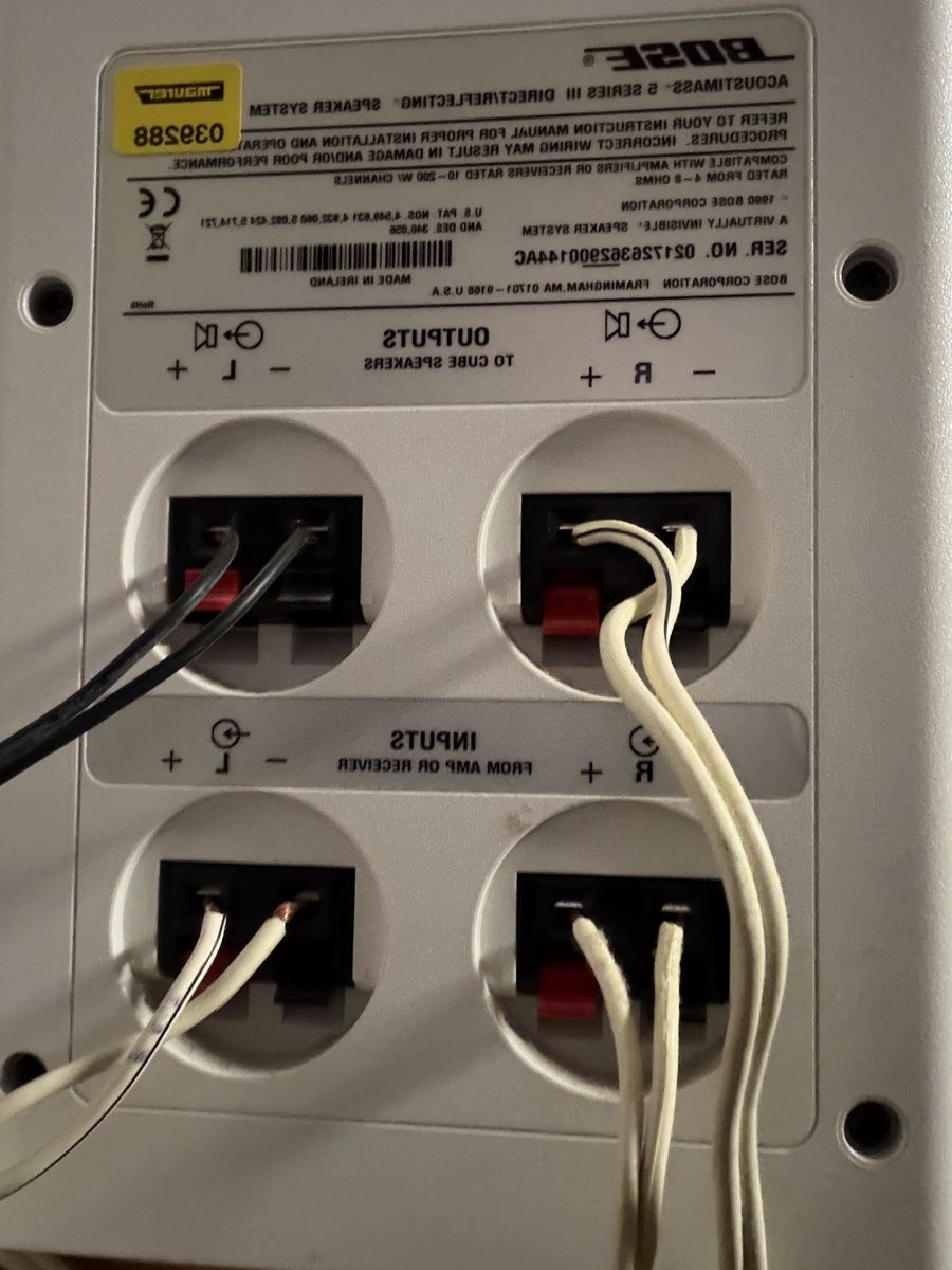 Bose Casse acustiche: Bose 3 Lautsprecher-System weiss gebraucht – Usato da Pratteln venduto da Lara0309 4