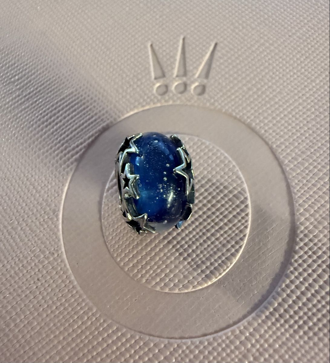 Pandora Anhänger: Pandora Murano – Mitternachtsblauer Sternenhimmel – Gebraucht aus Aadorf von mel_5b9w