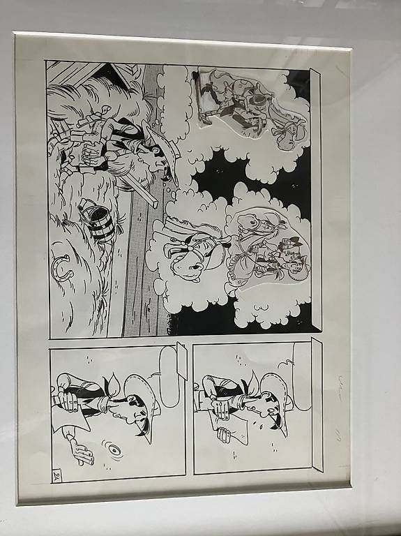 Fumetti: Demi planche originale Lucky Luke  – Usato da Geneve venduto da pie_ly9v 1