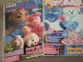 Zeitschriften "Andrea Kreativ" Kuschelbaeren Sonderhefte