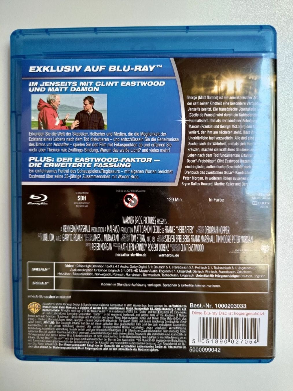 Alle DVDs: HEREAFTER – Gebraucht aus Liestal von Kratzilla 2