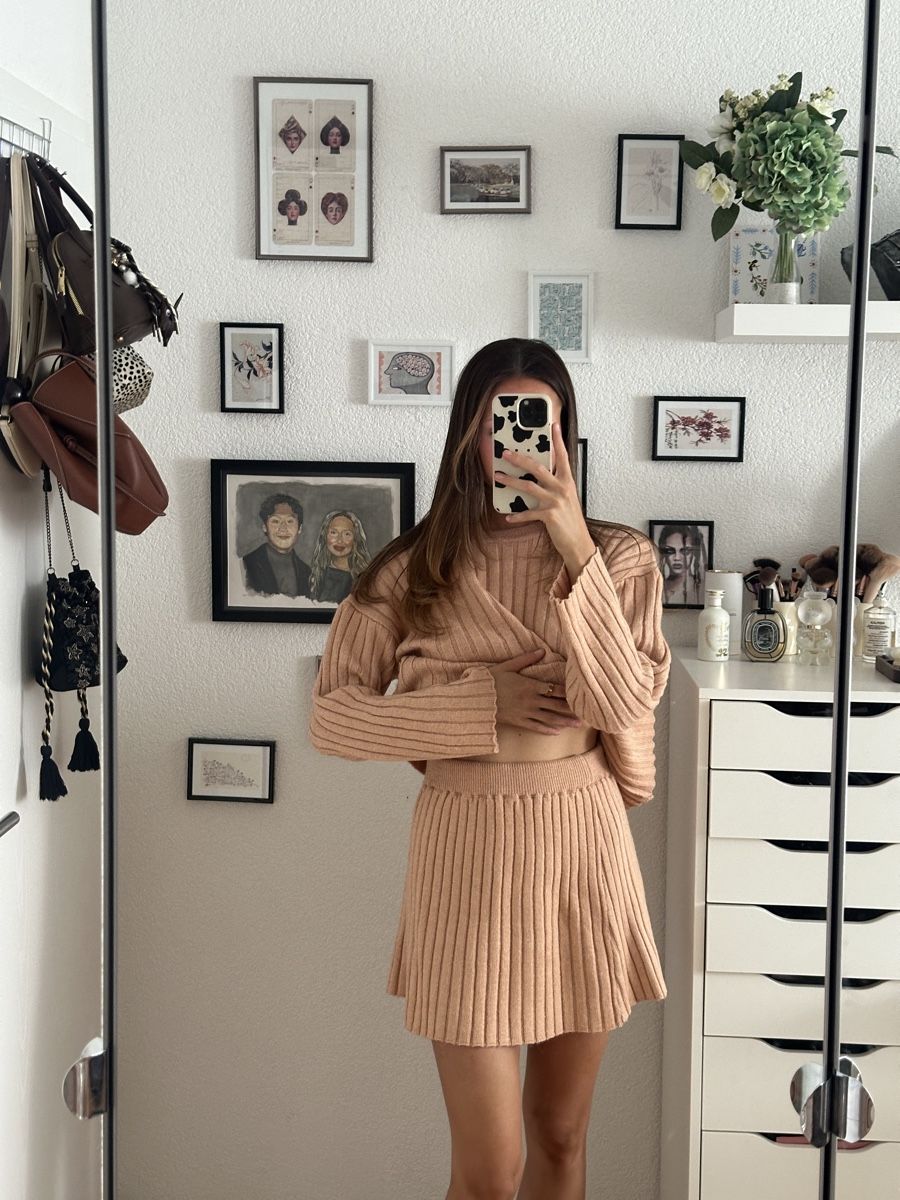 Mango Kleiderpakete & -sets: RIBBED KNIT TWO-PIECE SET – Neu (gemäss Beschreibung) aus Gränichen von and_h9nk 2