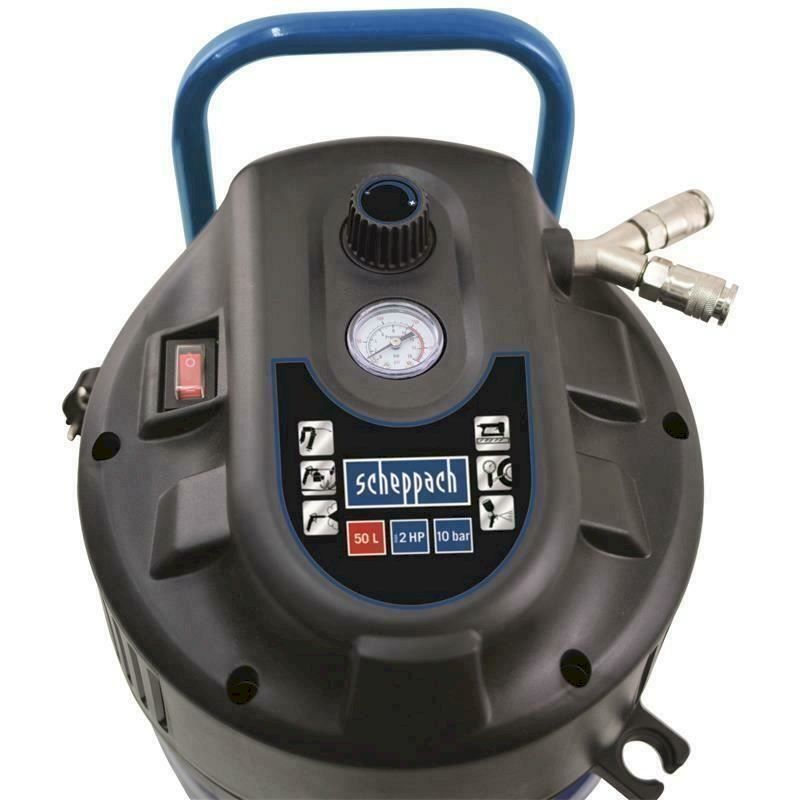 Scheppach Compresseurs: Scheppach Druckluft Kompressor 50L HC51V – Neuf avec emballage d'origine à Bottighofen par zaap 1