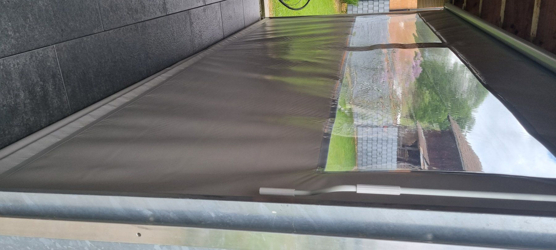 Tende da sole: Balkon Windschutz Rollo, neuwertig – Usato da Gossau SG venduto da juergDaenzer 7
