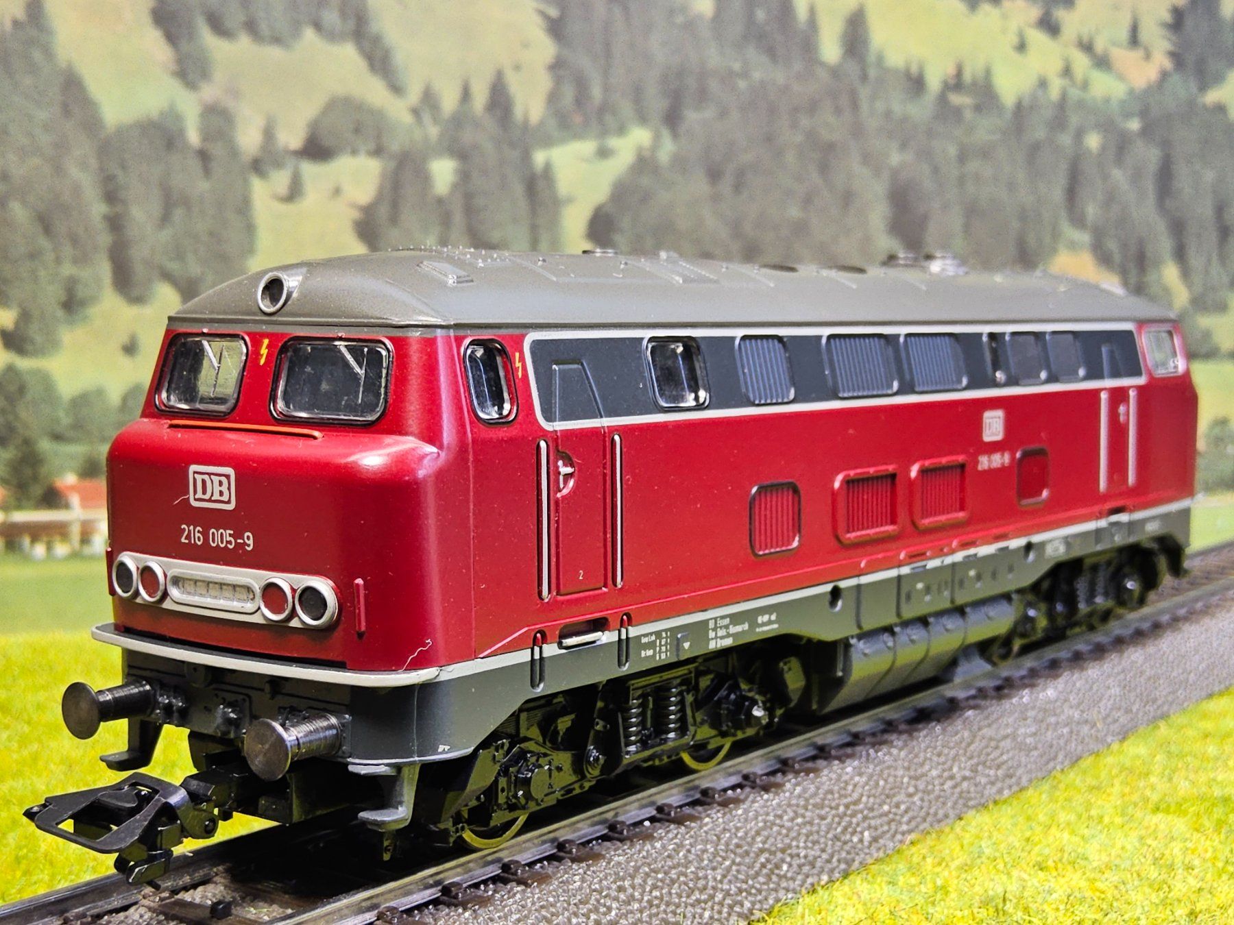 Märklin 3679 _ Diesellokomotive BR 216 Lollo _ digital _ H0 (Gebraucht ...