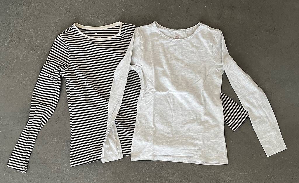 Camicette, T-shirt & Top: Set Langarmshirt H&M Gr. 134 – Usato da Uetikon am See venduto da kun_6knp