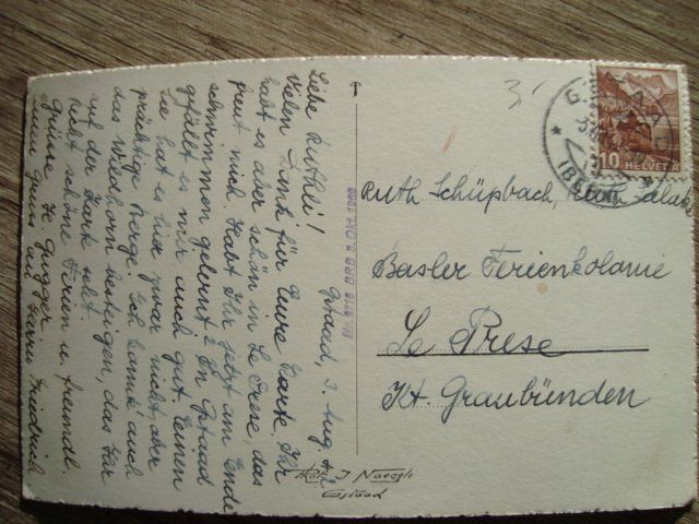 Cartoline postali: Gstaad mit Wildhorn Postkarte – Usato da Thun venduto da Gaad1961 1