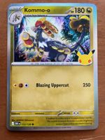 Pokemon Kommo-o Holo 30 Jahre (Versand gratis)