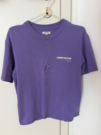 JOSEPH ATELIER T-Shirt lila Grösse XS