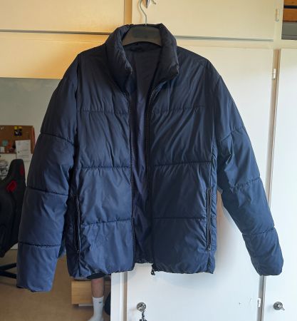 Zara Herren Winterjacke Grösse M Dunkelblau
