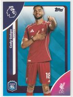 2026 Topps Premier League Cody Gakpo Blue Parallel