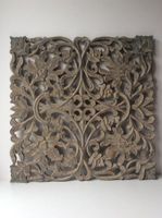 Wandbild aus Holz „Wandrelief“