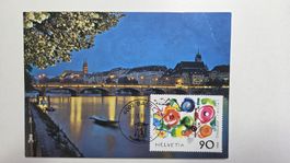 1988 FDC Maximumkarte Tinguely 