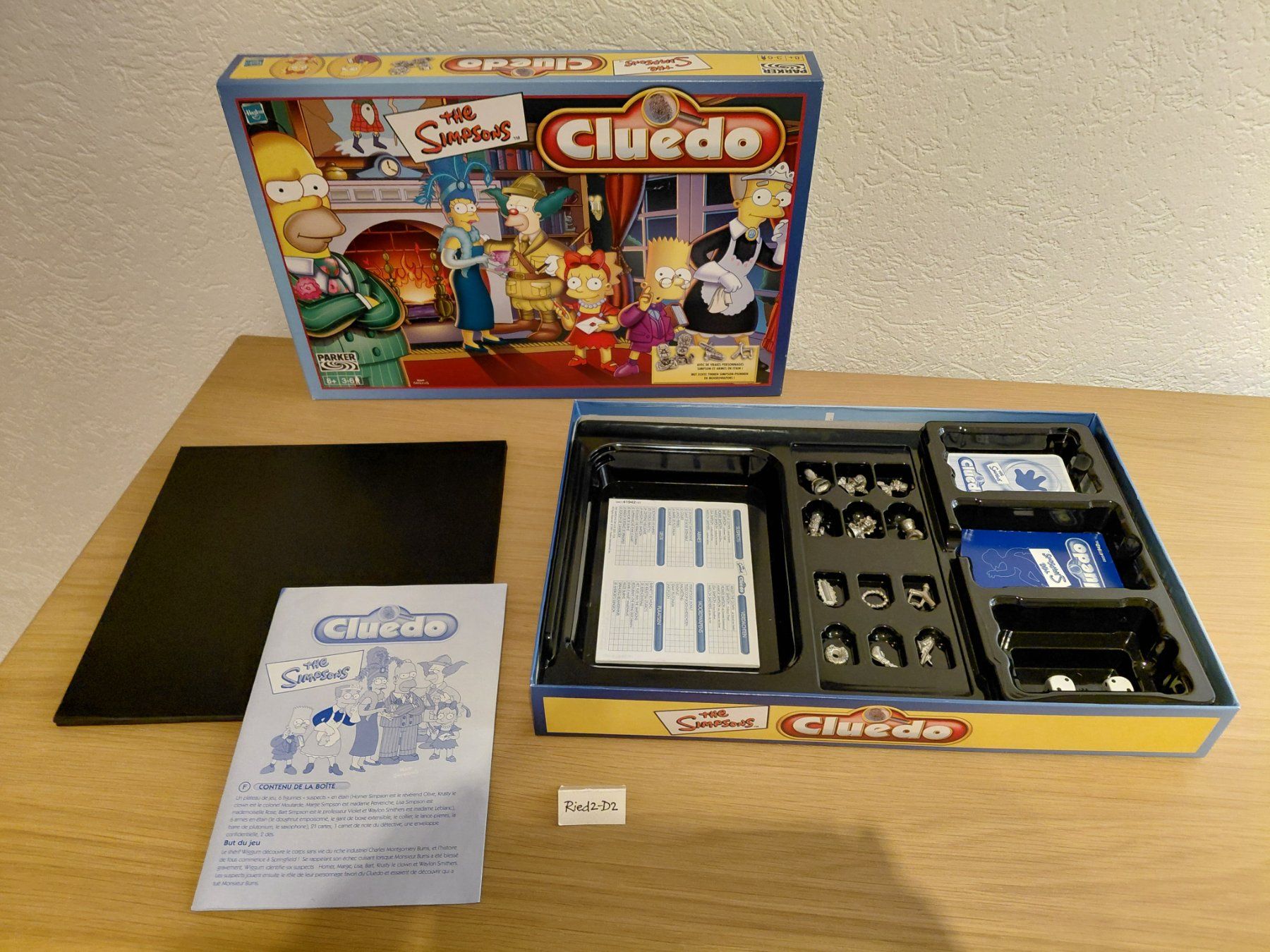 Spiele: Cluedo The Simpsons FR. Comme neuf – Gebraucht aus La Chaux-de-Fonds von Ried2-D2 2