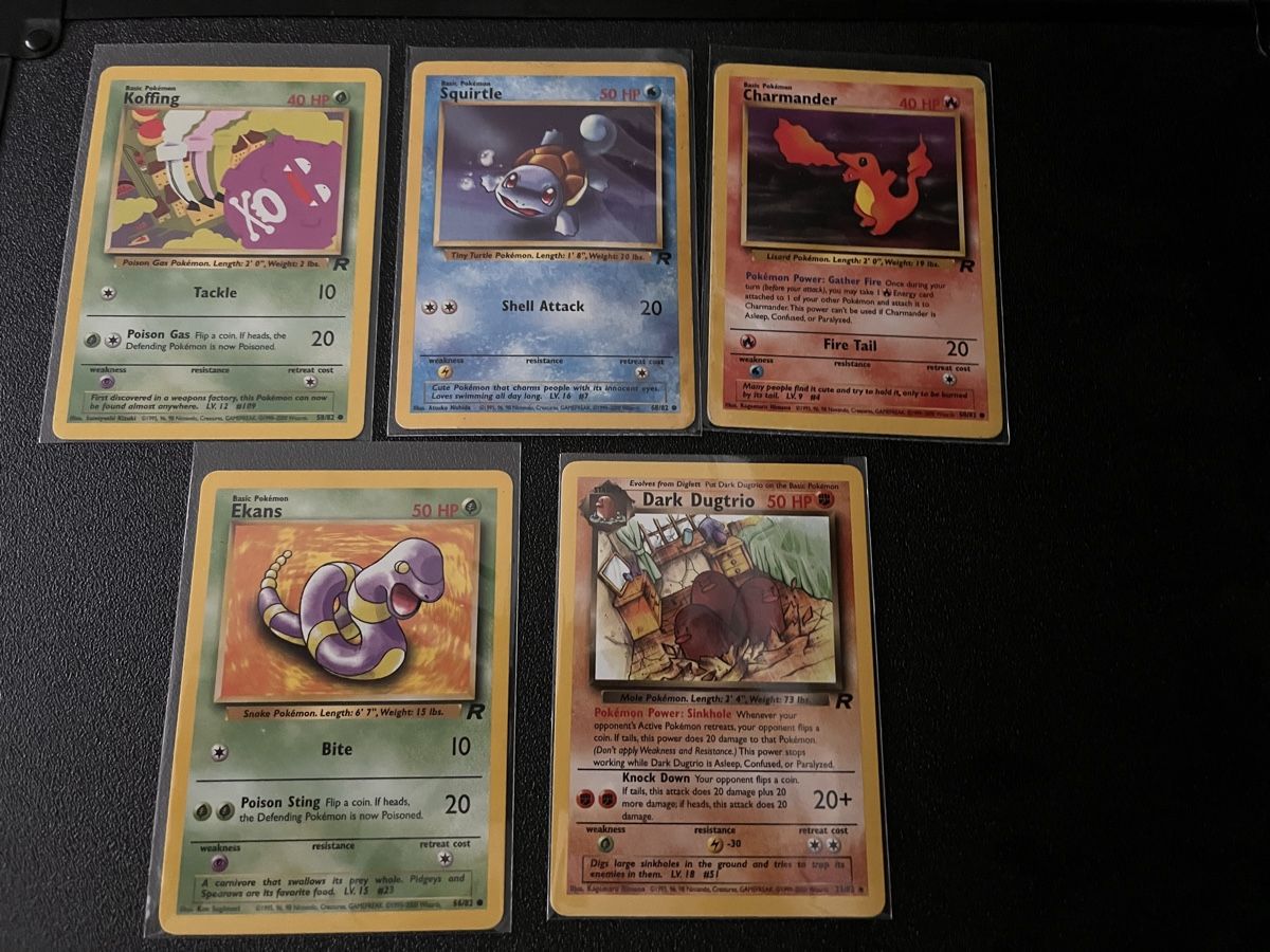 Pokémon Carte collezionabili: Pokemon Vintage Team Rocket – Usato da Winterthur venduto da Brachypelma007