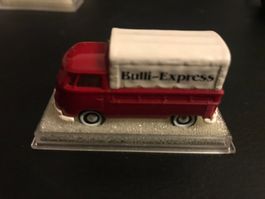 Brekina VW Bulli Pritsche Sondermodell Bulli-Kartei rot 1:87