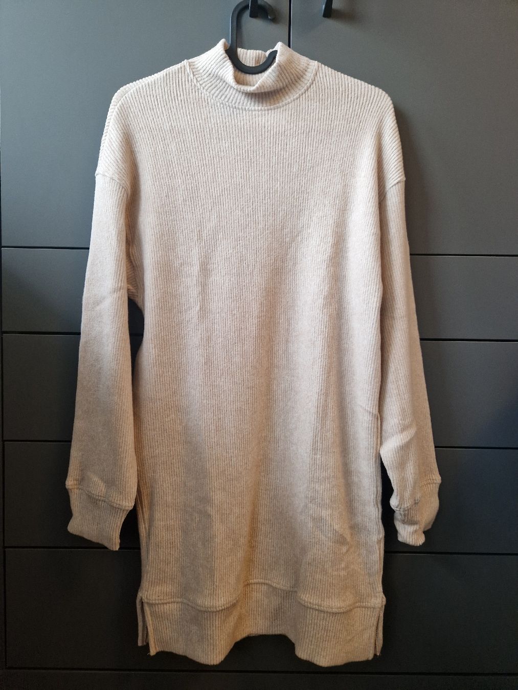 Kleider: Strickkleid beige Gr XS – Neu (gemäss Beschreibung) aus Frauenkappelen von sarahgygax_