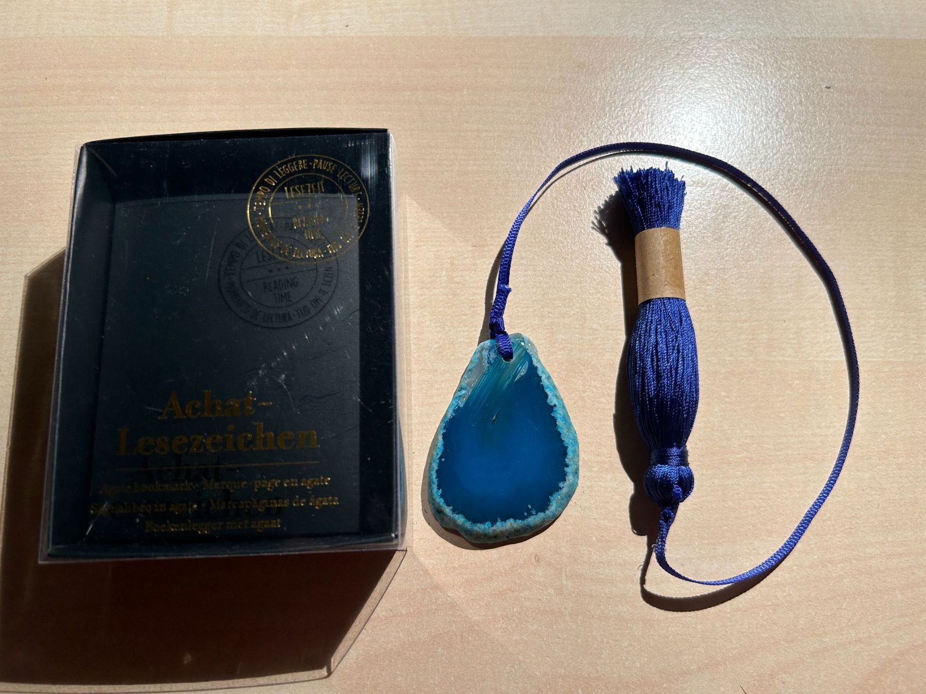 Altre raccolte & rarità: Achat-Lesezeichen – Usato da Hagendorn venduto da Teora66 1