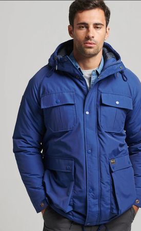 Superdry Vintage Jacke Mountain Padded Parka Gr. M NEU/OVP