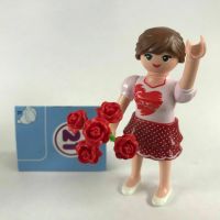 PLAYMOBIL FI?URES 70733 SERIE 21 girl 11 PIN UP WITH FLOWERS