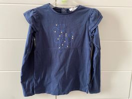 Langarm Shirt, Jacadi, Gr.10 Jahre (140), dunkelblau