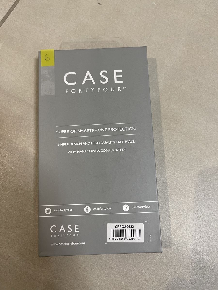 Apple Cover & Protezioni schermo: Neu! iPhone 13 Pro Max Case FortyFour Hülle – Nuovo e nell'imballaggio originale da Wohlen AG venduto da abaci 1