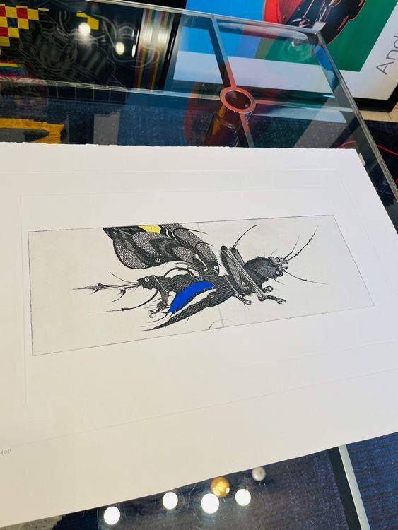 Grafica & Litografie: Lithographie Karl Bianga 1971 – Usato da Montreux venduto da LeVintage33 2