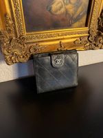 CHANEL Vintage Leder Portemonnaie – Schwarz – Made in France