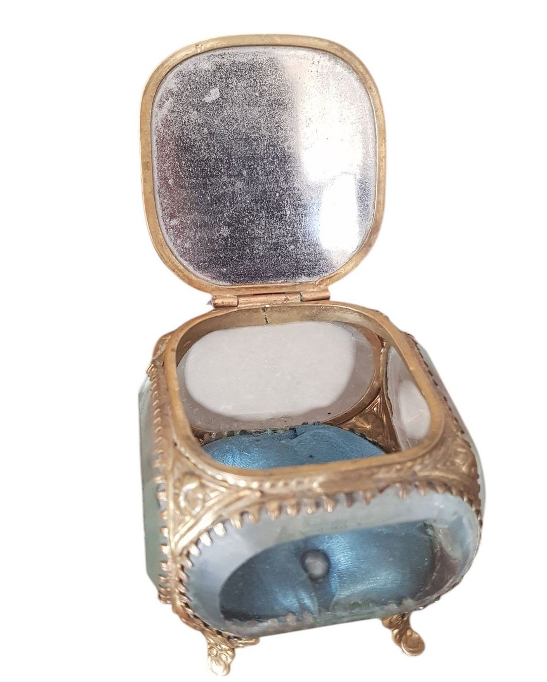 Barattoli: Schmuckschatulle Glas Paris 1900 – Usato da Mörschwil venduto da antiksalon 7