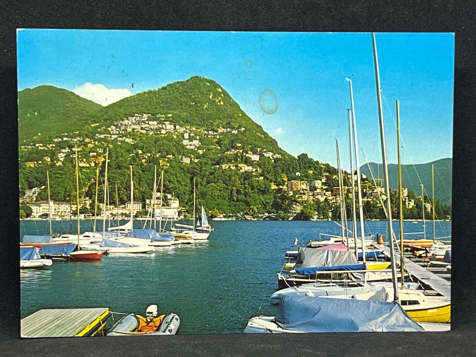 Cartoline postali: Lugano-Castagnola con Monte Brè – Usato da Widnau venduto da Brusi9