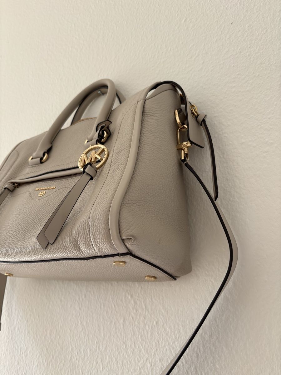 Michael Kors Taschen für Damen: Michael Kors Handtasche beige Leder Damen – Gebraucht aus Zürich von Shoppingqueen98 2