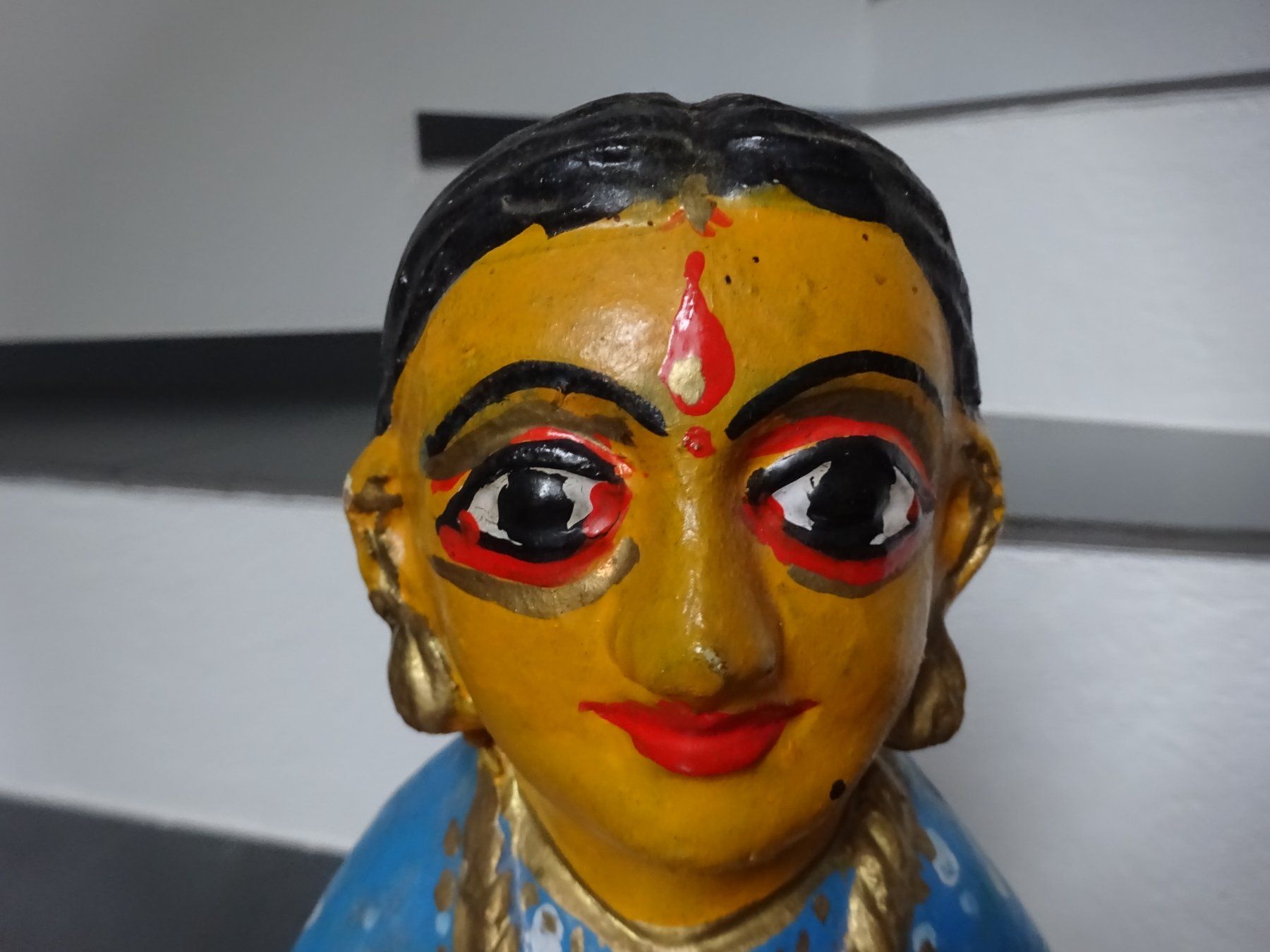 Sculture & Statue: Vintage Tonfigur Indien Heilige – Usato da Esslingen venduto da eintagammeer 8