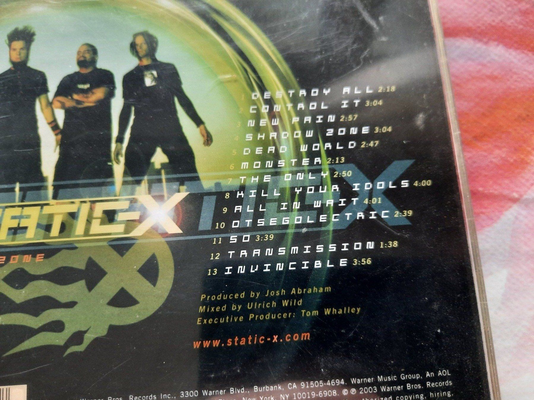CD: CD Static-X - Shadow zone ( Nu metal ) – Usato da Pully venduto da bro_n52j 2